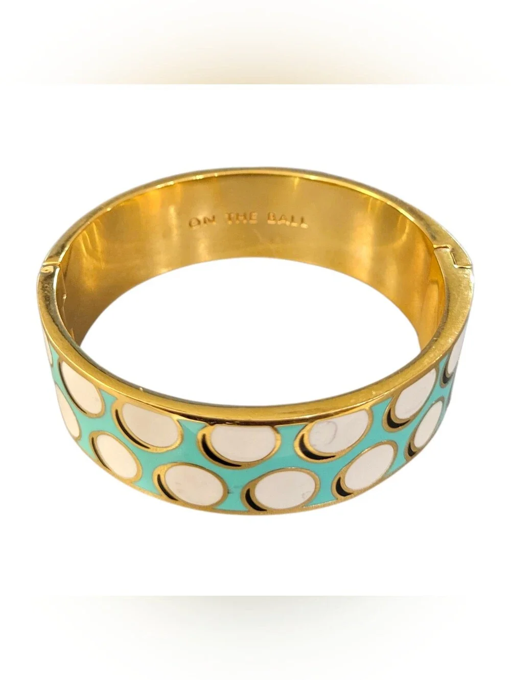 Kate Spade Rare On The Ball Bangle - Picture 8 of 9